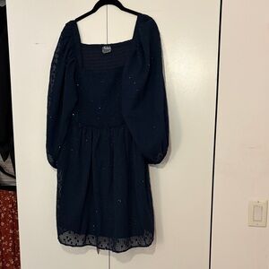 Arula Sparkling Midnight Blue Dress Size A/XL